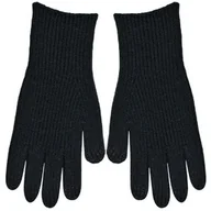 Rękawiczki dla dzieci - Stylowe rękawiczki dla dziewczynki Noviti RZ088-G-01 Czarne - miniaturka - grafika 1