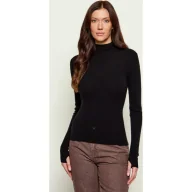 Swetry damskie - Marciano Guess Półgolf AFRAH Slim Fit z dodatkiem kaszmiru - miniaturka - grafika 1