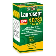 Olej spożywczy - ASEPTA Laurosept FORTE Q73 100ml - Olejek laurowy + olejek z kurkumy i imbiru - miniaturka - grafika 1