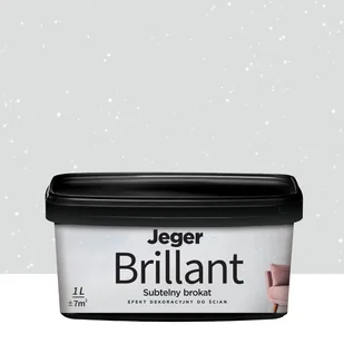 Efekt dekoracyjny Brillant Gray 1 l Jeger - Tynki - miniaturka - grafika 1