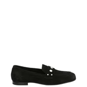 Mokasyny damskie - Zamszowe mokasyny - Venezia - miniaturka - grafika 1