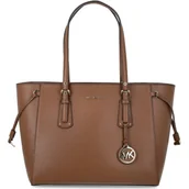 Torebki damskie - Michael Kors Skórzana shopperka VOYAGER - miniaturka - grafika 1