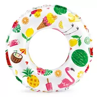 Materace dmuchane i koła do pływania - Kółko do pływania plażowe 61cm Intex - miniaturka - grafika 1