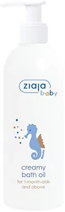 Ziaja Baby kremowy hipoalergiczny olejek do kąpieli dla dzieci od 1 miesiąca życia 300 ml - Kosmetyki kąpielowe dla dzieci - miniaturka - grafika 1