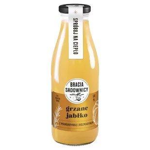 Bracia Sadownicy Napój grzane jabłko z mandarynką i rozmarynem 500 ml - Soki i napoje niegazowane - miniaturka - grafika 1