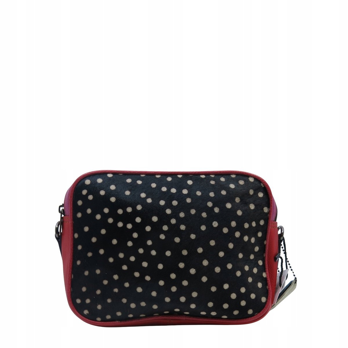 Skórzana torebka listonoszka damska skóra naturalna dwustronna eko OLIVKA