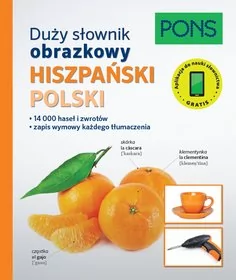 Pons Duży słownik obrazkowy Hiszpański PONS - praca zbiorowa - Książki do nauki języka hiszpańskiego - miniaturka - grafika 1