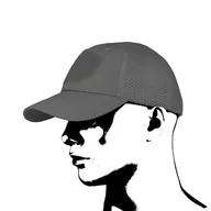 Odzież taktyczna i umundurowanie - Camo Military Gear - Czapka Baseball Mesh Szara - miniaturka - grafika 1