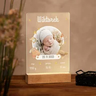 Ramki na zdjęcia - Lampka ramka L z wydrukiem na szkle akrylowym i podświetleniem LED - miniaturka - grafika 1