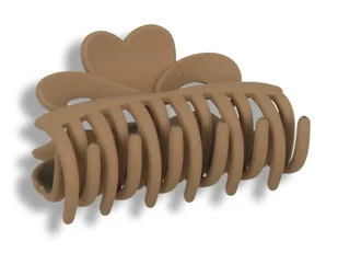 Orientana, Klamra spinka do włosów glamour brązowy - Ozdoby do włosów - miniaturka - grafika 1