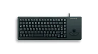 Klawiatury - CHERRY XS Trackball klawiatura USB QWERTY Skandynawia Czarny G84-5400LUMPN-2 - miniaturka - grafika 1