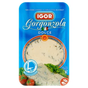 Gorgonzola Dolce Igor 180G - Szybkie dania obiadowe - miniaturka - grafika 1