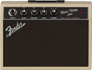 'Fender Mini '65 Twin Amp Blonde Combo Gitarowe 1W Fender 023-4812-082' - Wzmacniacze gitarowe - miniaturka - grafika 1
