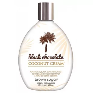 Brown Sugar Black Chocolate Coconut Cream 400ml - Balsamy i kremy do opalania - miniaturka - grafika 1