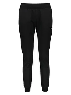 Mizuno Spodnie dresowe w kolorze czarnym - Spodnie sportowe damskie - miniaturka - grafika 1