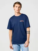 Koszulki męskie - Wrangler Koszulka w kolorze granatowym - miniaturka - grafika 1