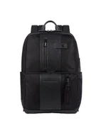 Teczki i aktówki - Zaino porta computer e porta iPad® in tessuto Uomo piquadro CA3214BR2-N Nero - miniaturka - grafika 1