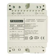 Akcesoria do domofonów i wideodomofonów - Fermax ZASILACZ. DIN 4. 12Vac/1A 4802 - miniaturka - grafika 1
