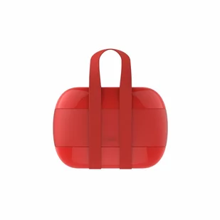A di Alessi Lunchbox Food  porter czerwony SA02 R - Lunch boxy - miniaturka - grafika 2