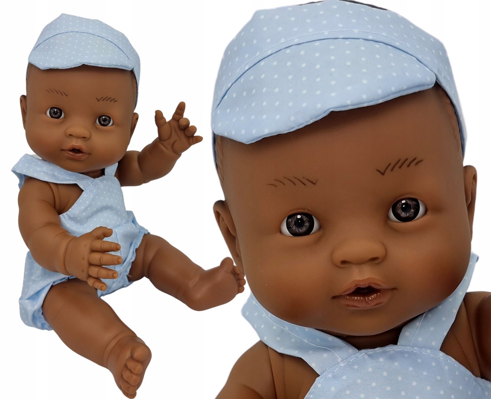 Manolo Hiszpańska Lalka Bobas Z Winylu 33 CM