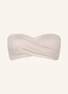 Stroje kąpielowe - Seafolly Góra Od Bikini Bandeau Soleil grau - miniaturka - grafika 1
