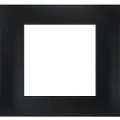 Klawisze i ramki - OSPEL Ramka potrójna FOKUS Czarny - miniaturka - grafika 1