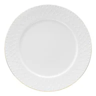 Talerze - Talerz Płytki Porcelanowy 27 cm Roma Gold Villa Italia - miniaturka - grafika 1