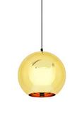 Lampy sufitowe - KingHome Lampa wisząca BOLLA UP GOLD 20 złota - szkło metalizowane XCP3342-20.GOLD [11690829] - miniaturka - grafika 1