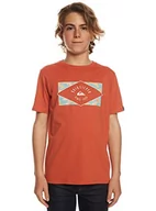 Koszule męskie - Quiksilver Circled Line SS Yth Koszula męska Dla dzieci i młodzieży (Paczka 1) - miniaturka - grafika 1