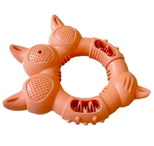 ZABAWKA DLA PSA GRYZAK CZYSZCZENIE ZĘBÓW POMARAŃCZOWY KSZTAŁT ŁAPY - Zabawki dla psów ZABAWKA DLA PSA GRYZAK CZYSZCZENIE ZĘBÓW POMARAŃCZOWY KSZTAŁT ŁAPY - Zabawki dla psów - miniaturka - grafika 1