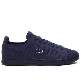 Buty sportowe męskie - Buty Lacoste Carnaby Piquee 745SMA0023-95K - granatowe - grafika 1