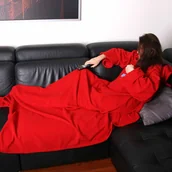 Szlafroki damskie - Kocyko Szlafrok koc kocyk damski kobiety Polar Pl - miniaturka - grafika 1