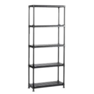 Regał plastikowy Plus 176 x 75 x 32 cm 30 kg Spaceo - Regały - miniaturka - grafika 1