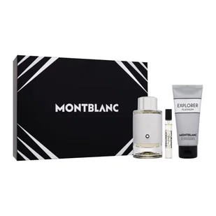 Montblanc Explorer Platinum Zestaw woda perfumowana 100 ml + żel pod prysznic 100 ml + woda perfumowana 7,5 ml - Zestawy perfum damskich - miniaturka - grafika 1