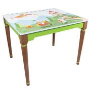 Meble do sypialni - Fantasy Fields Dziecięcy Drewniany Stół dla Dzieci Rycerze Smoki (bez krzeseł) TD-11837A1 - miniaturka - grafika 1