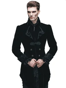płaszcz męski DEVIL FASHION -XL - Płaszcze męskie - miniaturka - grafika 1