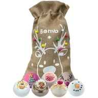 Zestawy kosmetyków damskich - Bomb Cosmetics XMASS - Zestaw Worek Św. Mikołaja Christmas Rein-Cheer 1szt - miniaturka - grafika 1