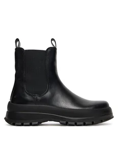 ECCO Botki 22075301001 Czarny - Botki damskie - miniaturka - grafika 1