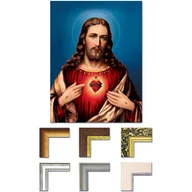 Ikony i obrazy sakralne - Obraz Serce Jezusa - miniaturka - grafika 1