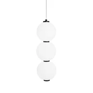 Oprawy, klosze i abażury - Wisząca lampa Tama z pionowymi szklanymi kloszami - miniaturka - grafika 1