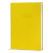 Notesy i bloczki - PD Notes żółty 14x20 tkanina - miniaturka - grafika 1