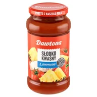 Majonezy i dressingi - Dawtona Sos słodko kwaśny z ananasem 520 g - miniaturka - grafika 1