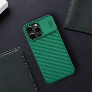 Nillkin CamShield Pro Case etui iPhone 14 Pro Max pancerny pokrowiec osłona na aparat kamerę niebieski - Etui i futerały do telefonów - miniaturka - grafika 18