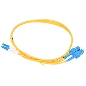 Kable miedziane - ExtraLink PATCHCORD SC/UPC-LC/UPC SM DUPLEX G652D 3.0MM 1M PVC EX.3609 - miniaturka - grafika 1