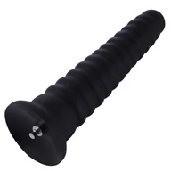 Dilda analne - HiSmith HSA83 Tower Shape Anal Toy KlicLok 10.24" Black - miniaturka - grafika 1