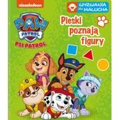 Baśnie, bajki, legendy - Media Service Zawada Pieski poznają figury. Wyzwania dla malucha. Psi Patrol - Opracowanie zbiorowe - miniaturka - grafika 1
