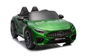 Pojazdy elektryczne dla dzieci - Auto Na Akumulator Mercedes Amg Sl63 Zielony Lakierowany - miniaturka - grafika 1