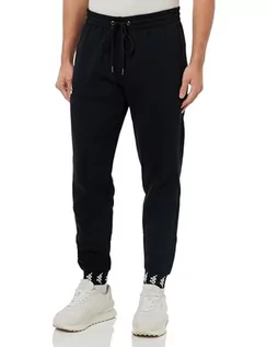 Spodenki męskie - Kappa STYLECODE: 312052 męskie spodnie dresowe, krój regularny, Caviar, M - grafika 1