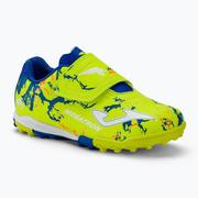 Piłka nożna - Buty piłkarskie dziecięce Joma Megatron Jr TF lemon fluor - miniaturka - grafika 1