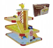 Tory, garaże, parkingi - Norimpex Parking drewniany 3 poziomy 1003311 cena za 1 szt - miniaturka - grafika 1